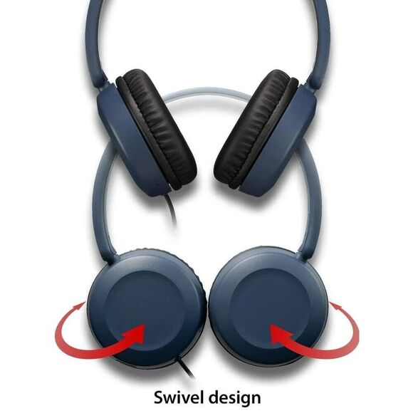 JVC Lightweight On Ear Headphones with Powerful Sound - HAS31M - Picture 5 of 7